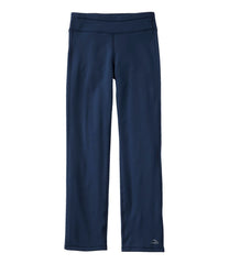 L.L.BeanWomen's PrimaLoft ThermaStretch Fleece Pants, Mid-Rise Straight-Leg