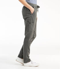 L.L.BeanWomen's Stretch Ripstop Pull-On Pants, Slim-Leg