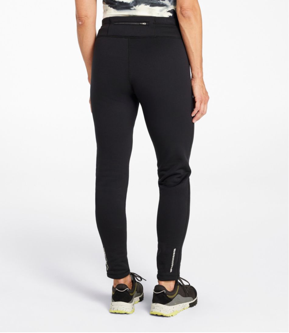L.L.BeanWomen's PrimaLoft ThermaStretch Fleece Tights, Mid-Rise