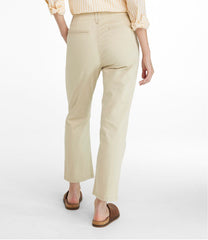 L.L.BeanWomen's Signature Easy-Cotton Pleated Chinos, Ankle