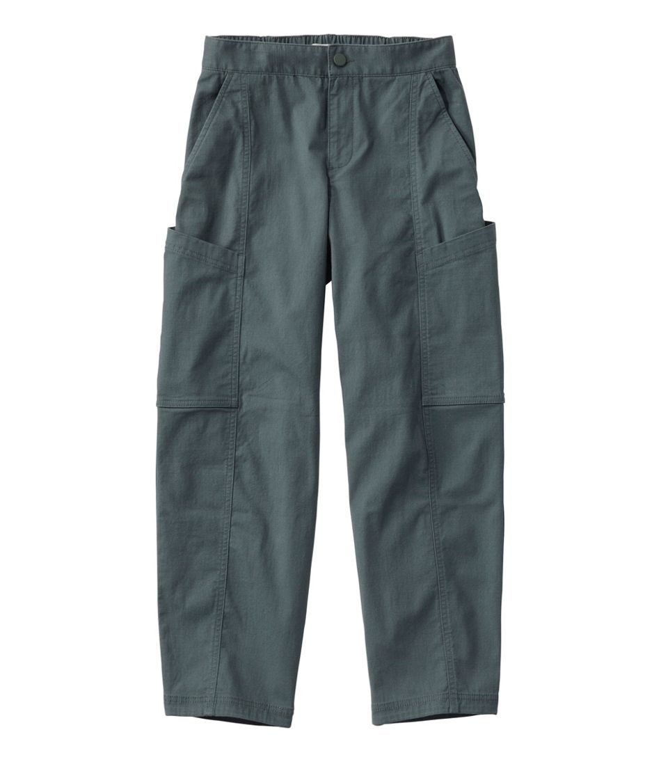 L.L.BeanWomen's Explorer Ripstop Pants, Barrel Leg