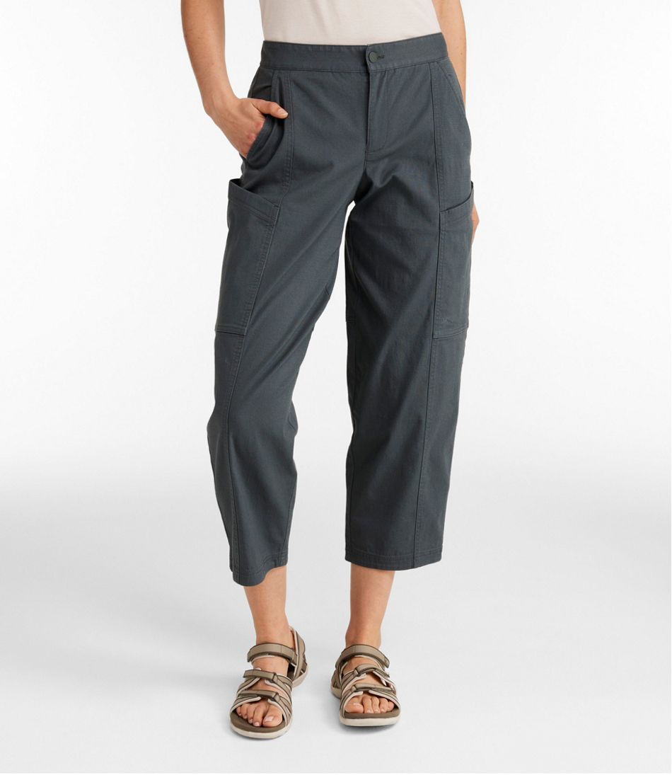 L.L.BeanWomen's Explorer Ripstop Pants, Barrel Leg