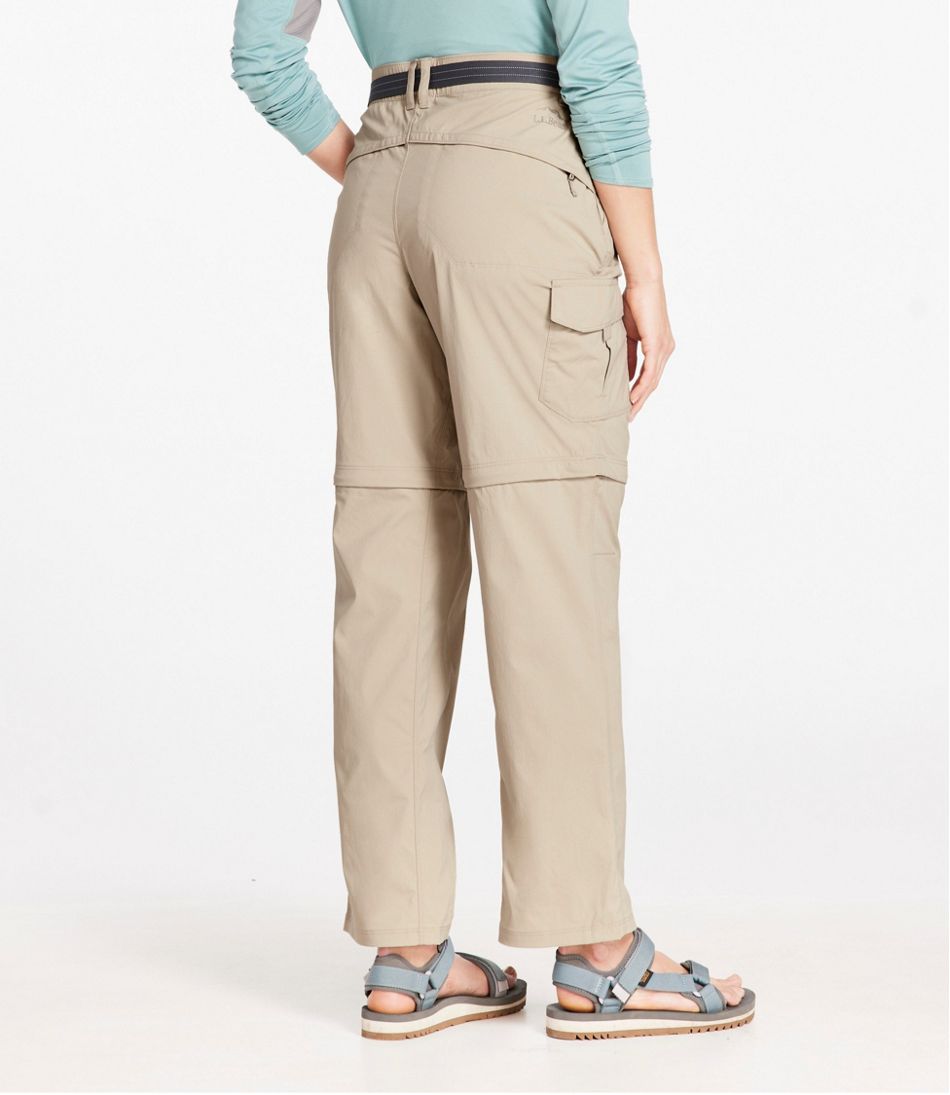L.L.BeanWomen's Tropicwear Zip-Off Pants, Mid-Rise