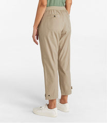 L.L.BeanWomen's Stretch Ripstop Pull-On Capri Pants, Slim-Leg