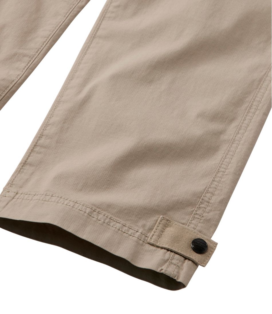 L.L.BeanWomen's Stretch Ripstop Pull-On Capri Pants, Slim-Leg
