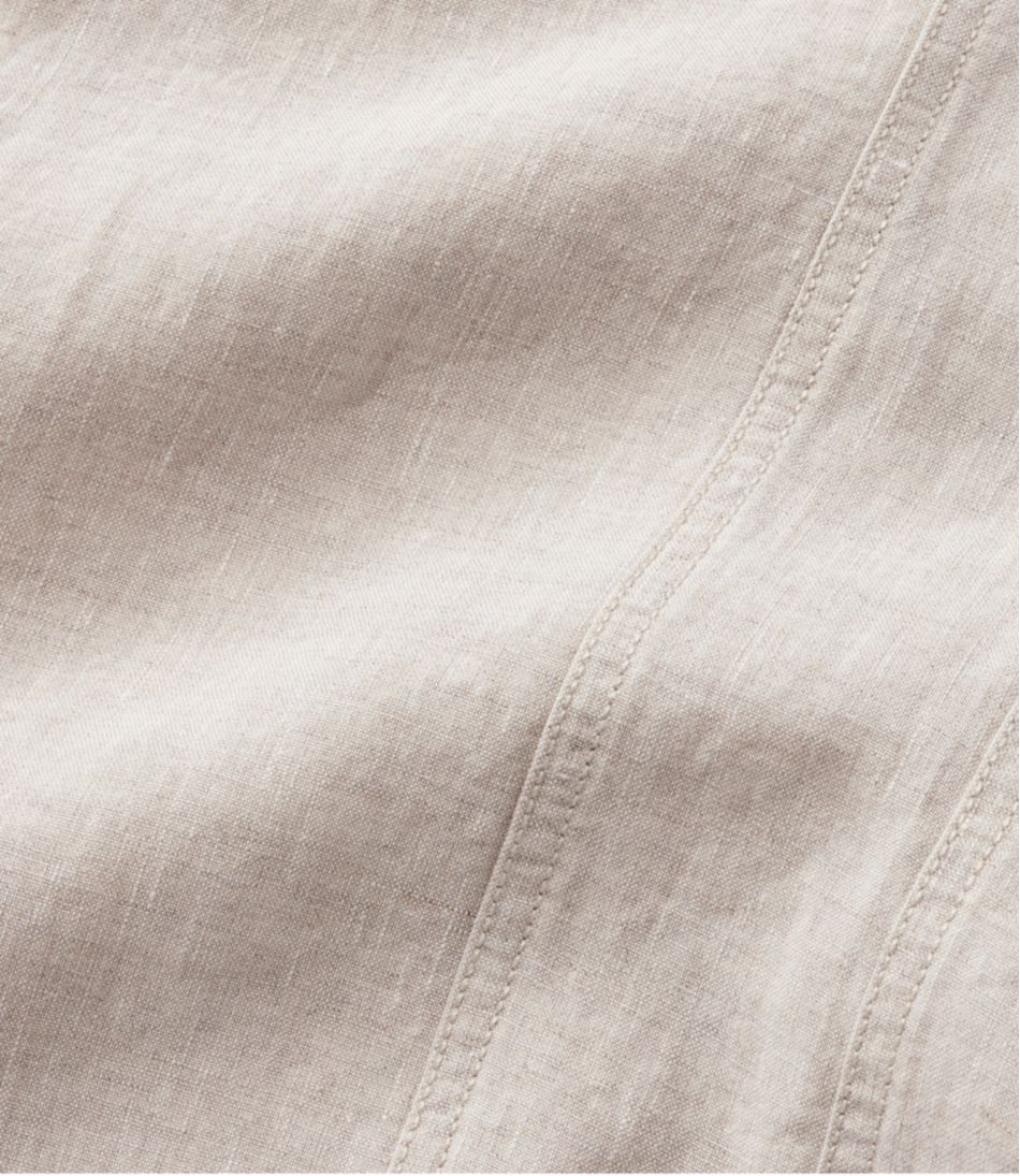 L.L.BeanWomen's Premium Linen Pull-On Ankle Pants, Mid-Rise Tapered-Leg