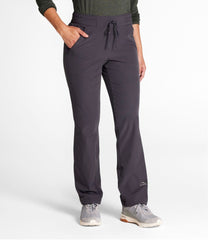 L.L.BeanWomen's VentureStretch Trail Pants, Brushed-Back Straight-Leg