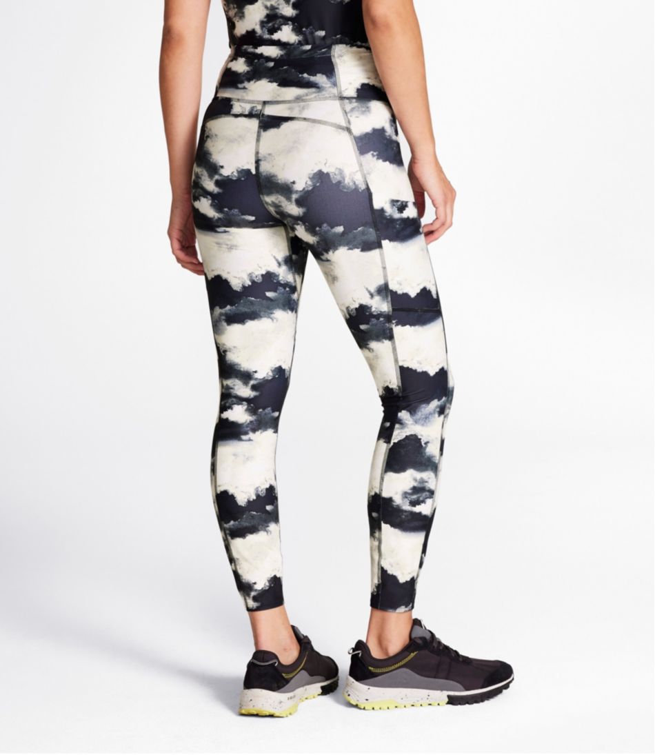 L.L.BeanWomen's Everyday Performance 7/8 Leggings, High-Rise Pocket Print