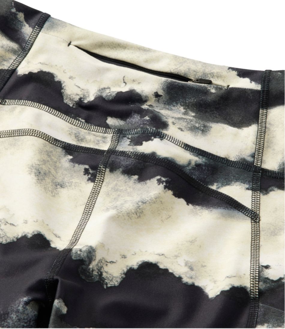 L.L.BeanWomen's Everyday Performance 7/8 Leggings, High-Rise Pocket Print