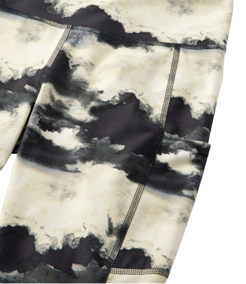 L.L.BeanWomen's Everyday Performance 7/8 Leggings, High-Rise Pocket Print