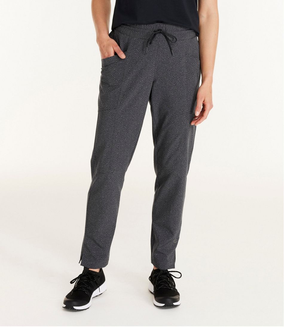 L.L.BeanWomen's VentureStretch Woven Ankle Pants, Mid-Rise Print