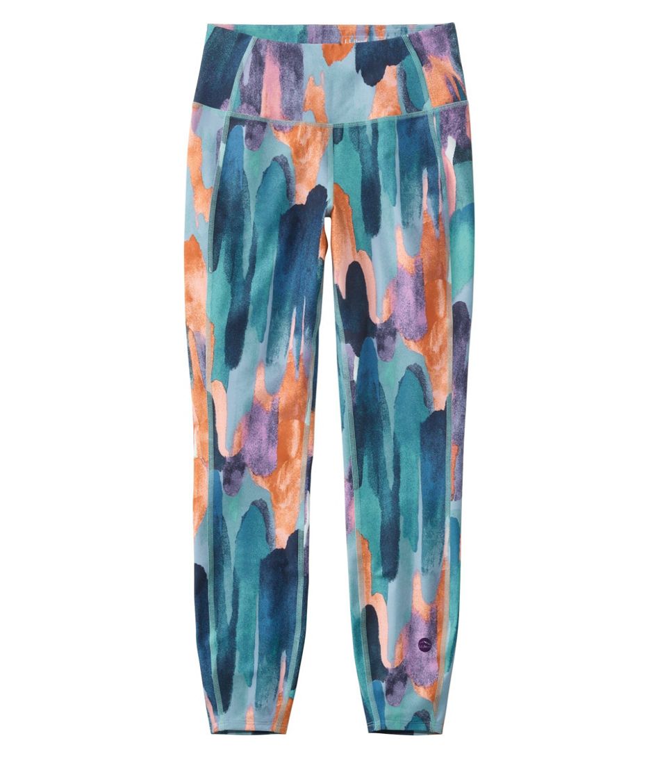L.L.BeanWomen's Everyday Performance 7/8 Leggings, High-Rise Print