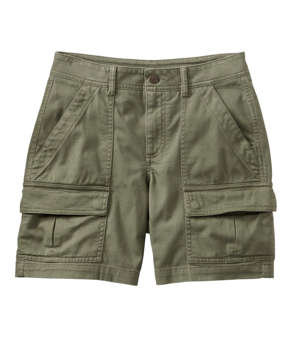 L.L.BeanWomen's Comfort Stretch Shorts, Cargo 7"