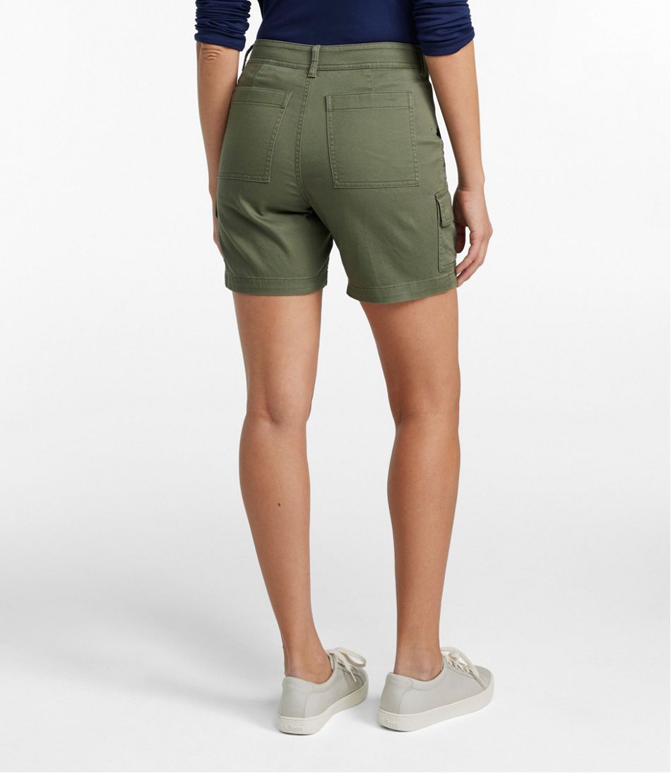 L.L.BeanWomen's Comfort Stretch Shorts, Cargo 7"