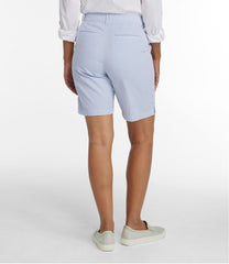 L.L.BeanWomen's Comfort Stretch Shorts, Seersucker Bermudas 9"