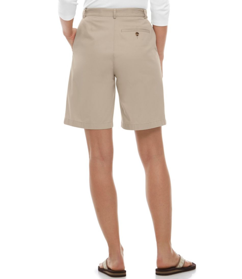 L.L.BeanWomen's Wrinkle-Free Bayside Shorts, Ultra High-Rise Hidden Comfort Waist 9"