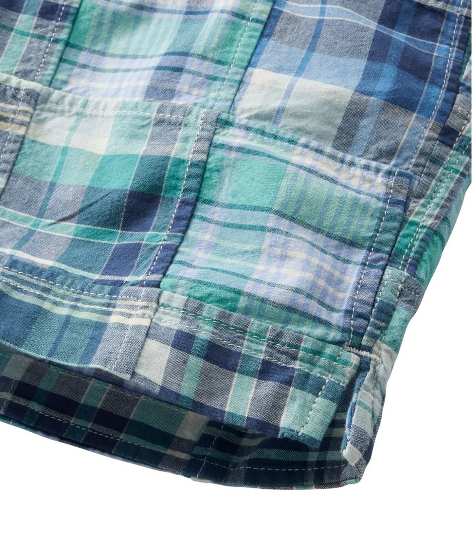 L.L.BeanWomen's Comfort Shorts, Patchwork Bermudas 9"