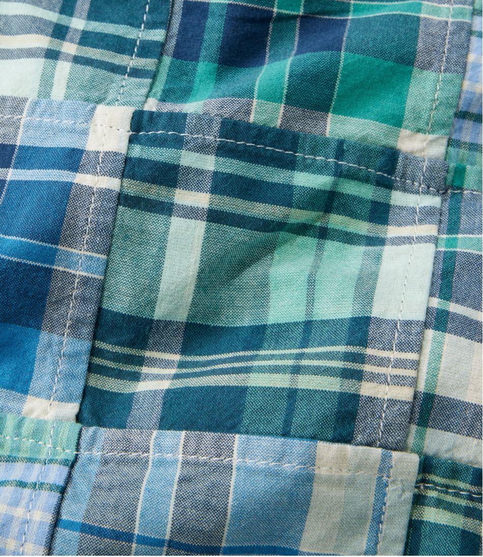 L.L.BeanWomen's Comfort Shorts, Patchwork Bermudas 9"