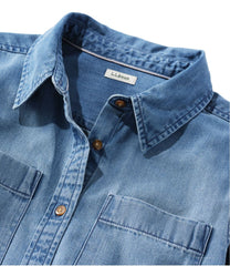 L.L.BeanWomen's L.L. Bean Heritage Washed Denim Shirt Dress