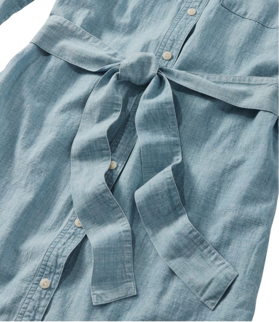 L.L.BeanWomen's Signature Camp Shirt Dress, Button-Front