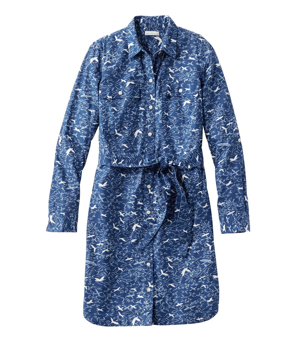 Deep Nautical Blue Birds,X-Small