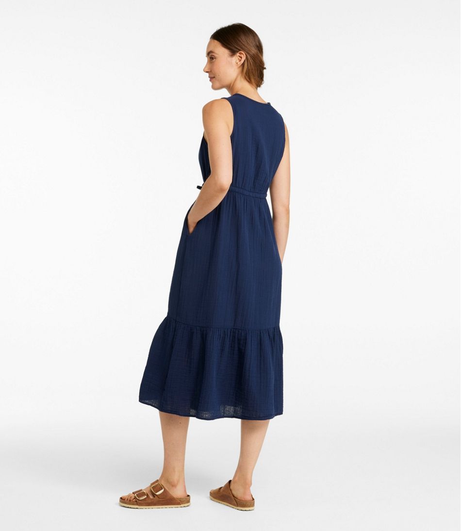 L.L.BeanWomen's Cloud Gauze Midi Dress