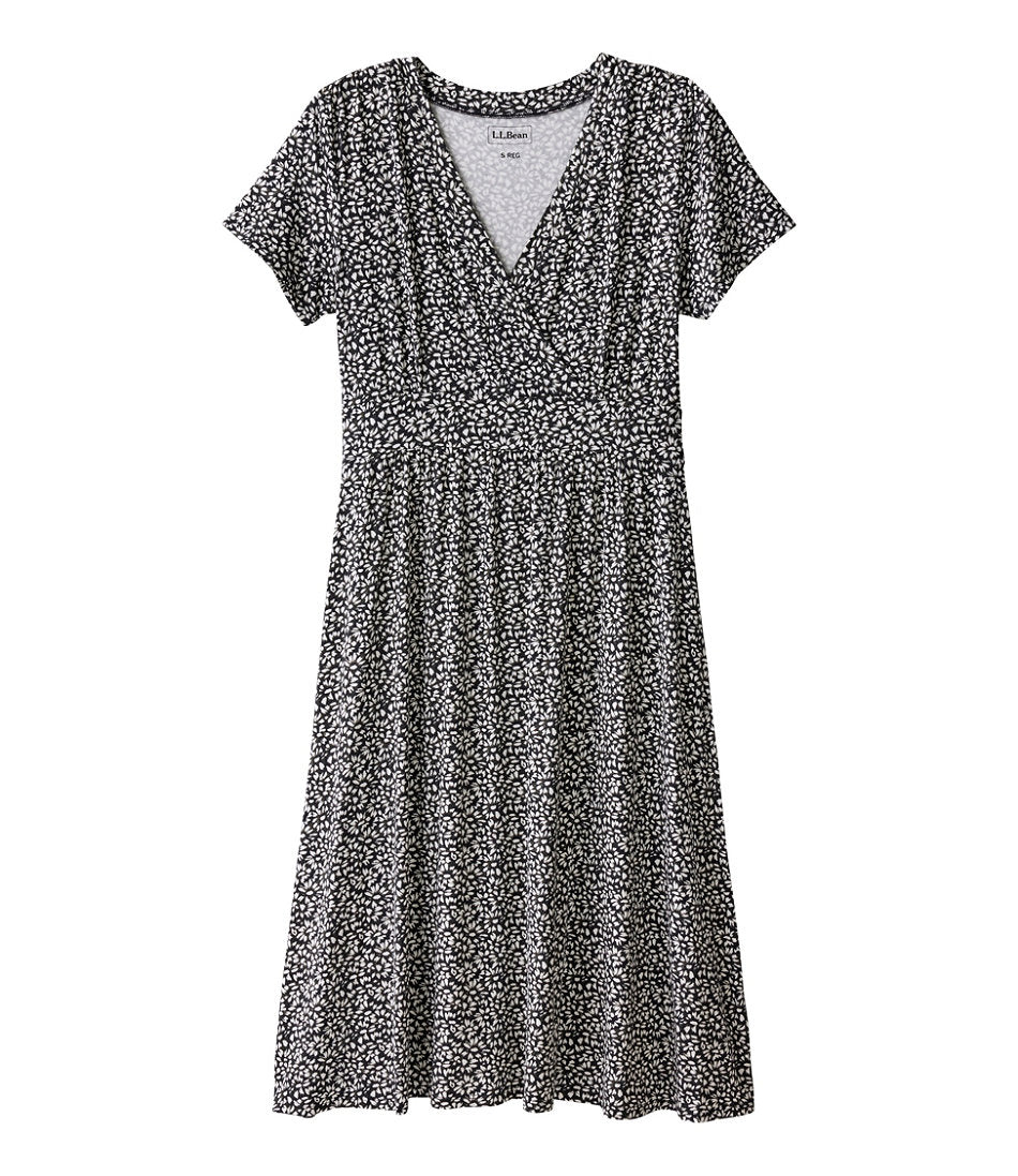 Dark Black Floral,X-Small