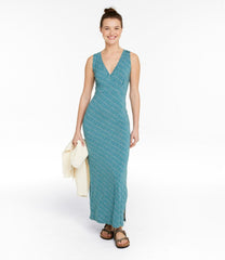 L.L.BeanWomen's Summer Knit Maxi Dress, Print