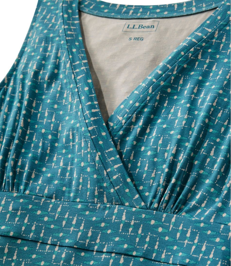 L.L.BeanWomen's Summer Knit Maxi Dress, Print