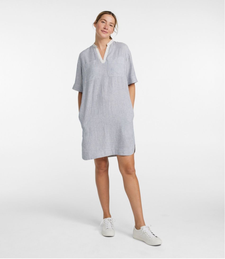 L.L.BeanWomen's Signature Linen-Blend Dress