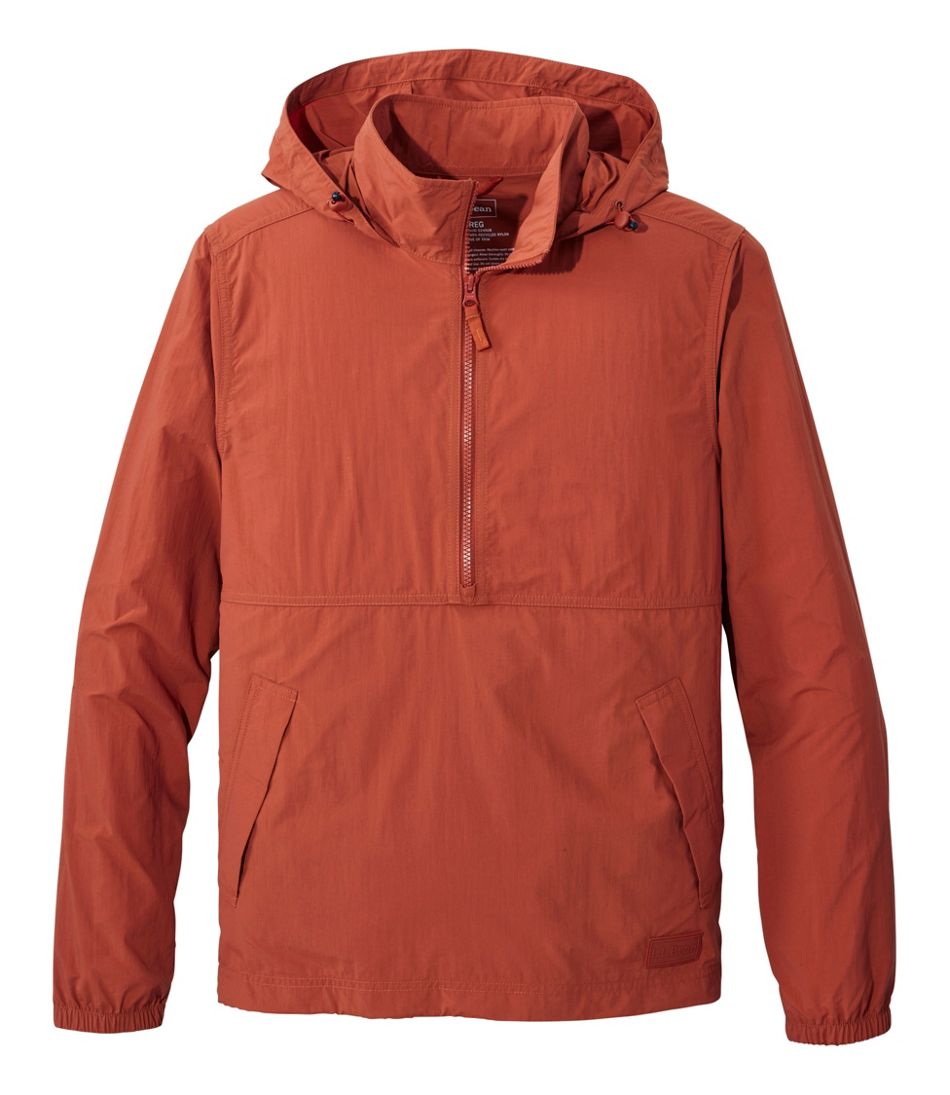 L.L.BeanMen's Light and Airy Anorak Windbreaker