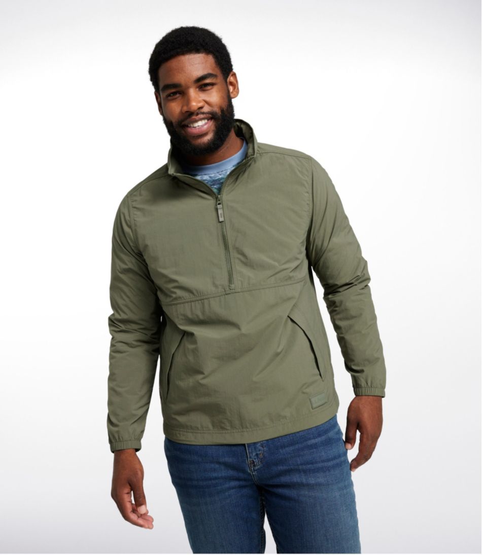 L.L.BeanMen's Light and Airy Anorak Windbreaker
