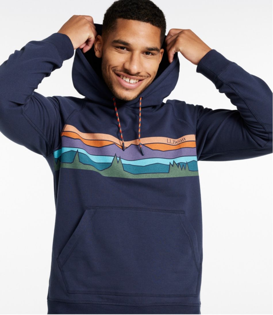 L.L.BeanMen's Bean's Comfort Camp Hoodie, Graphic