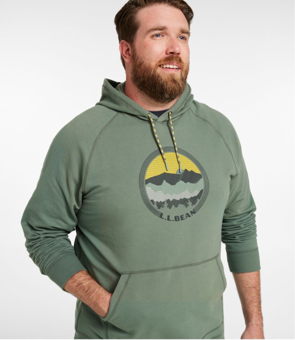 L.L.BeanMen's Bean's Comfort Camp Hoodie, Graphic