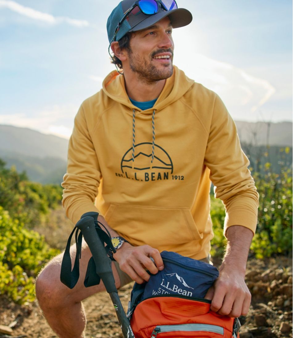 L.L.BeanMen's Bean's Comfort Camp Hoodie, Graphic