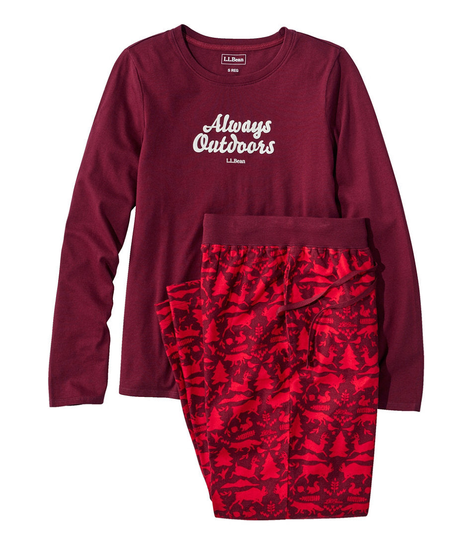 Deep Rosewood Festive Scene,X-Small