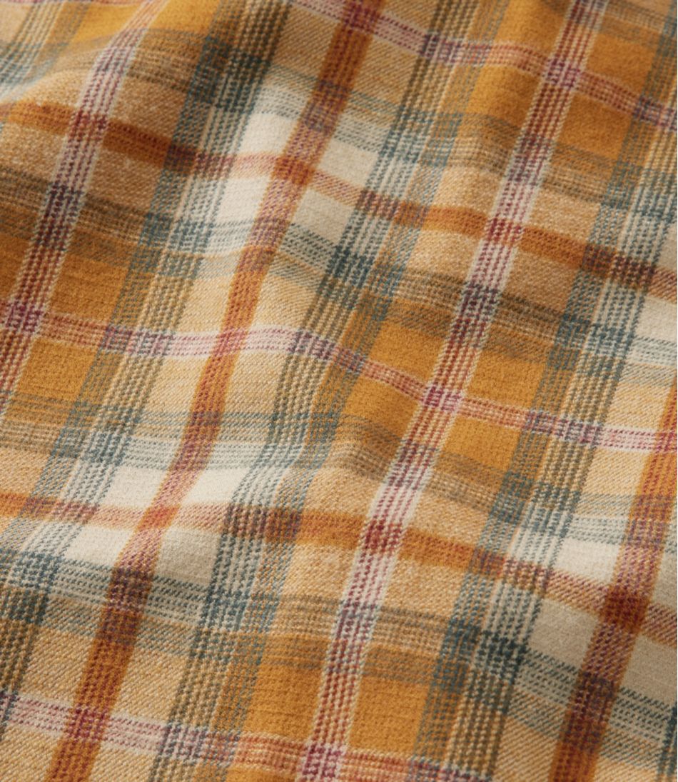 L.L.BeanMen's Katahdin Performance Flannel Shirt, Slightly Fitted