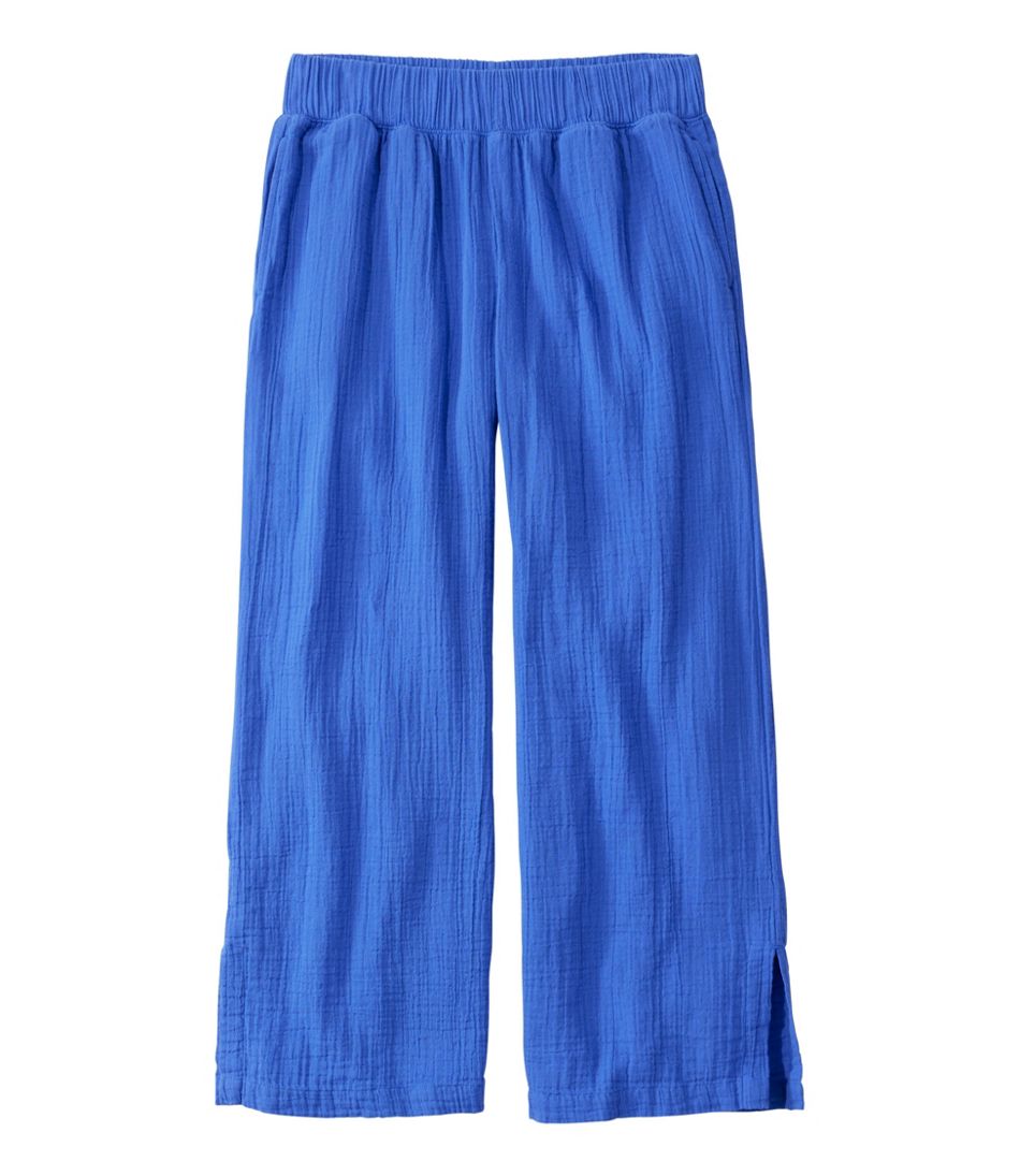 L.L.BeanWomen's Cloud Gauze Wide-Leg Pants