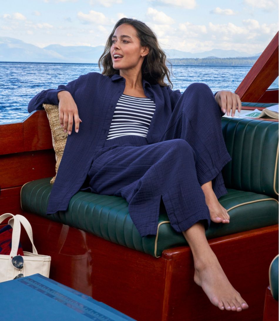 L.L.BeanWomen's Cloud Gauze Cover-Up Shirt