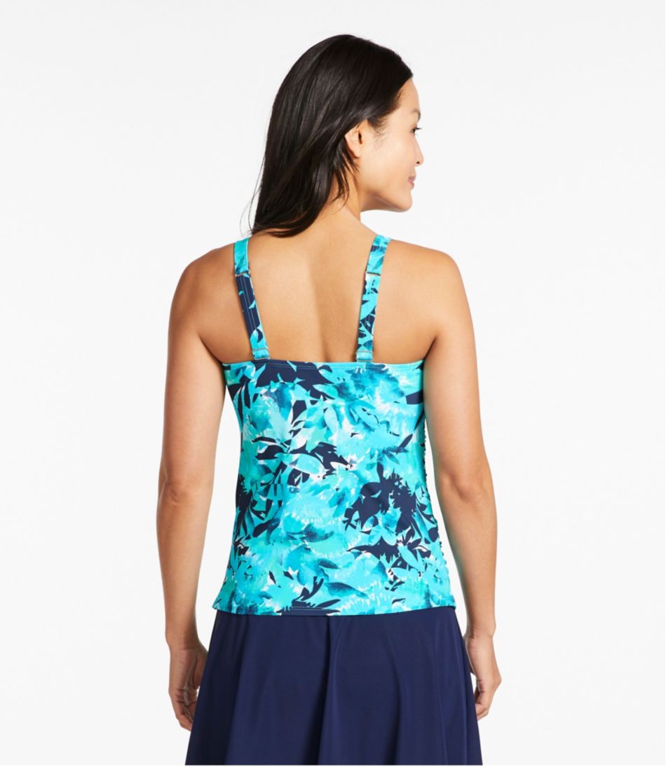 L.L.BeanWomen's Shaping Swimwear, Tankini Top Print