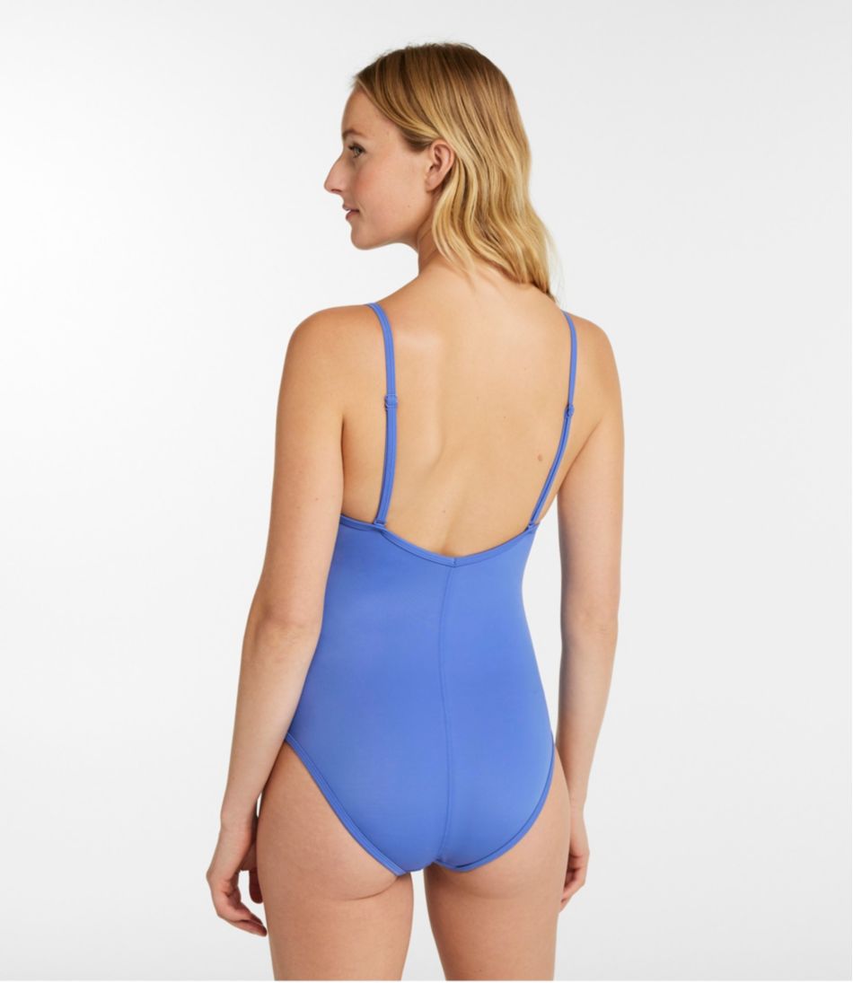 L.L.BeanWomen's Coastal Essentials Swimwear, V-Neck Tanksuit