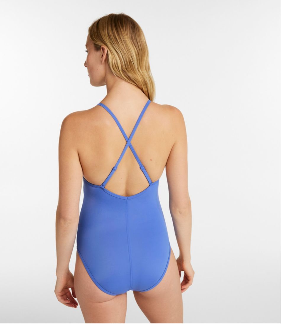 L.L.BeanWomen's Coastal Essentials Swimwear, V-Neck Tanksuit