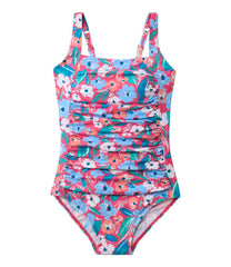 L.L.BeanWomen's BeanSport Swimwear, Squareneck Tanksuit Print