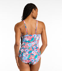 L.L.BeanWomen's BeanSport Swimwear, Squareneck Tanksuit Print