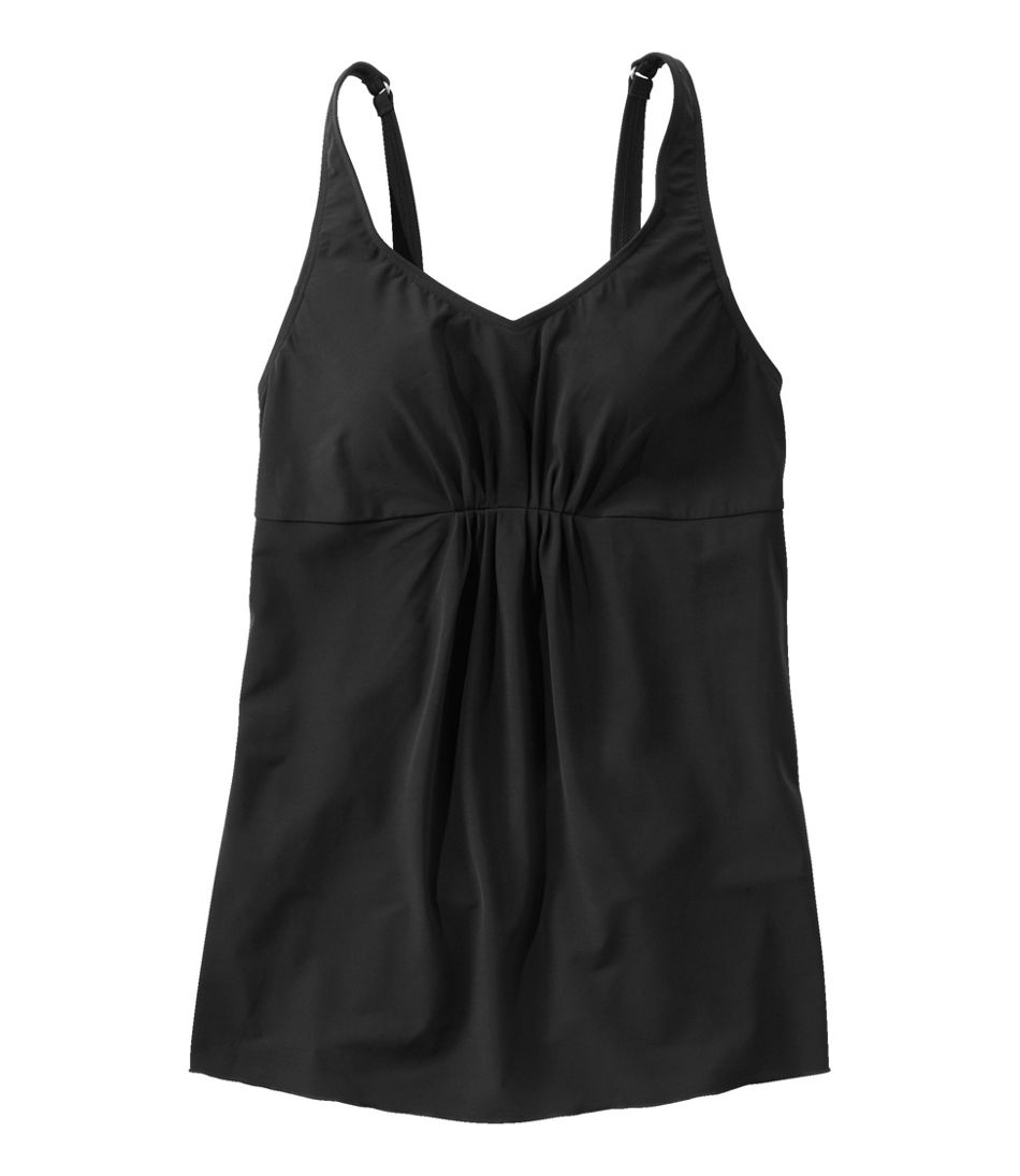 L.L.BeanWomen's Shaping Swimwear, Soft-Drape Tankini Top