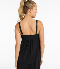L.L.BeanWomen's Shaping Swimwear, Soft-Drape Tankini Top