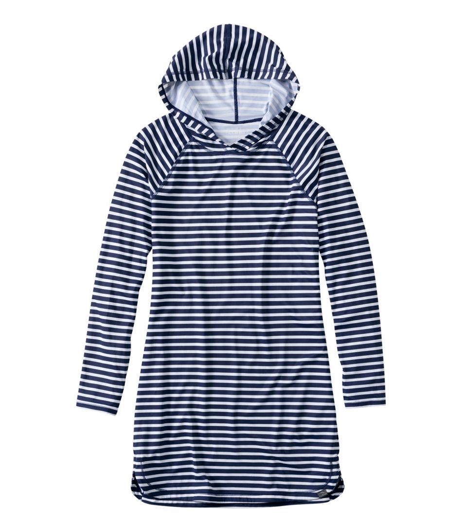 L.L.BeanWomen's SunSmart® UPF 50+ Sun Shirt, Hooded Tunic Print