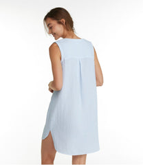 L.L.BeanWomen's Cloud Gauze Cover-Up Dress, Stripe