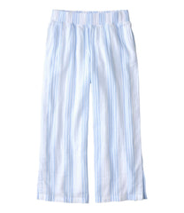 L.L.BeanWomen's Cloud Gauze Wide-Leg Pants, Stripe