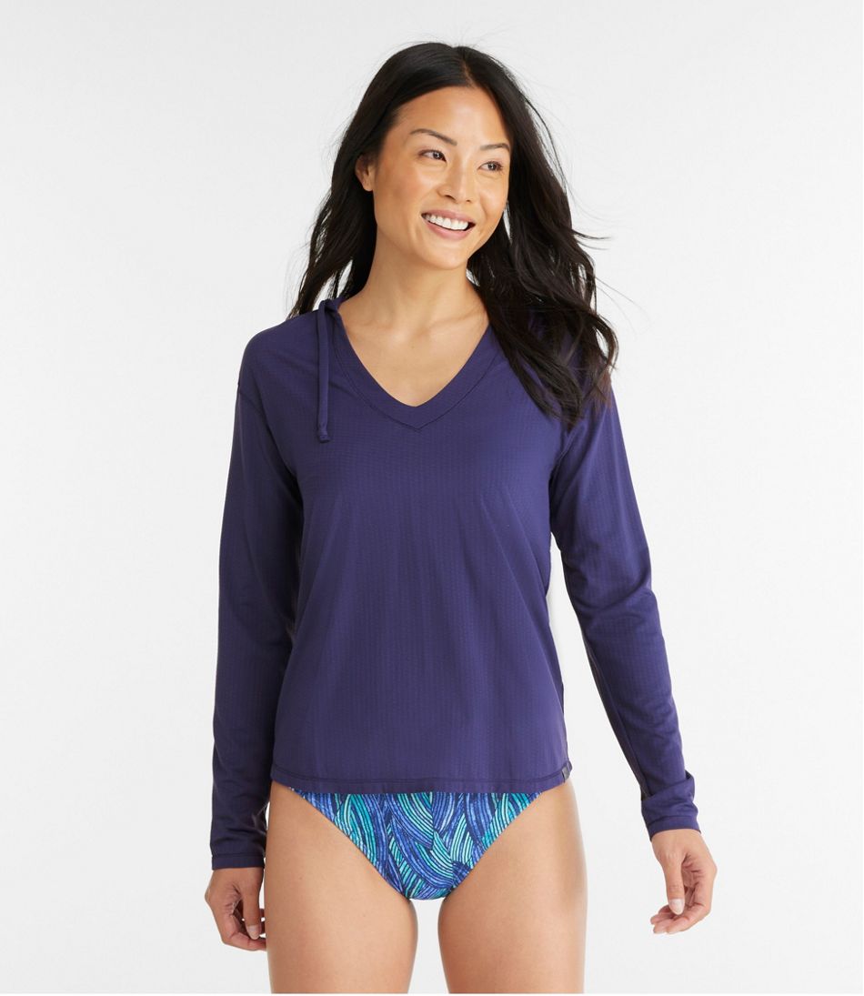 L.L.BeanWomen's Sand Beach Cover-Up, Hooded Pullover